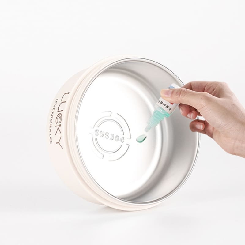 Kit Marmita Térmica Inox Brasicanas com interior de aço inox, anel de vedação e bolsa térmica para transporte seguro.