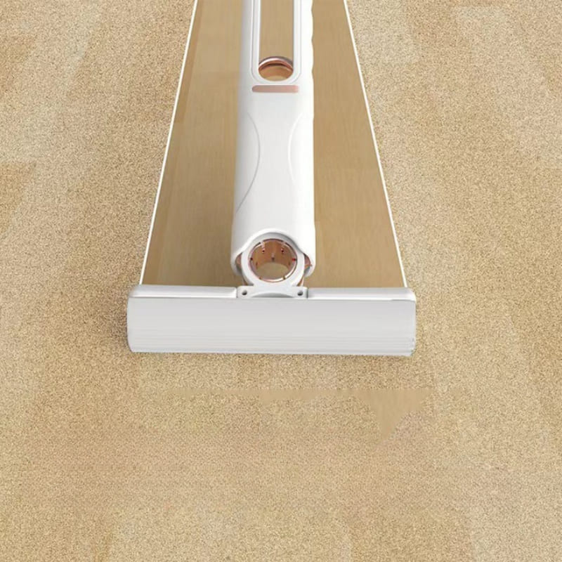 Rodo de Pia Esfregão Mini Mop Brasicanas com esponja de alta absorção e cabeça retrátil, ideal para limpeza eficiente.