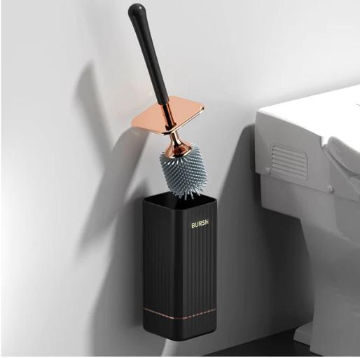 Escova Sanitária Silicone com Suporte da Brasicanas