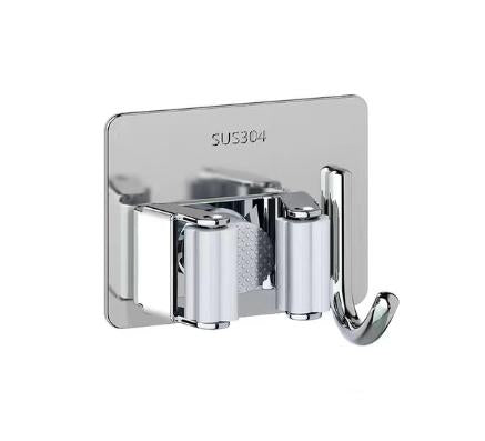 Suporte de Vassoura Adesivo Aço inoxidável Brasicanas